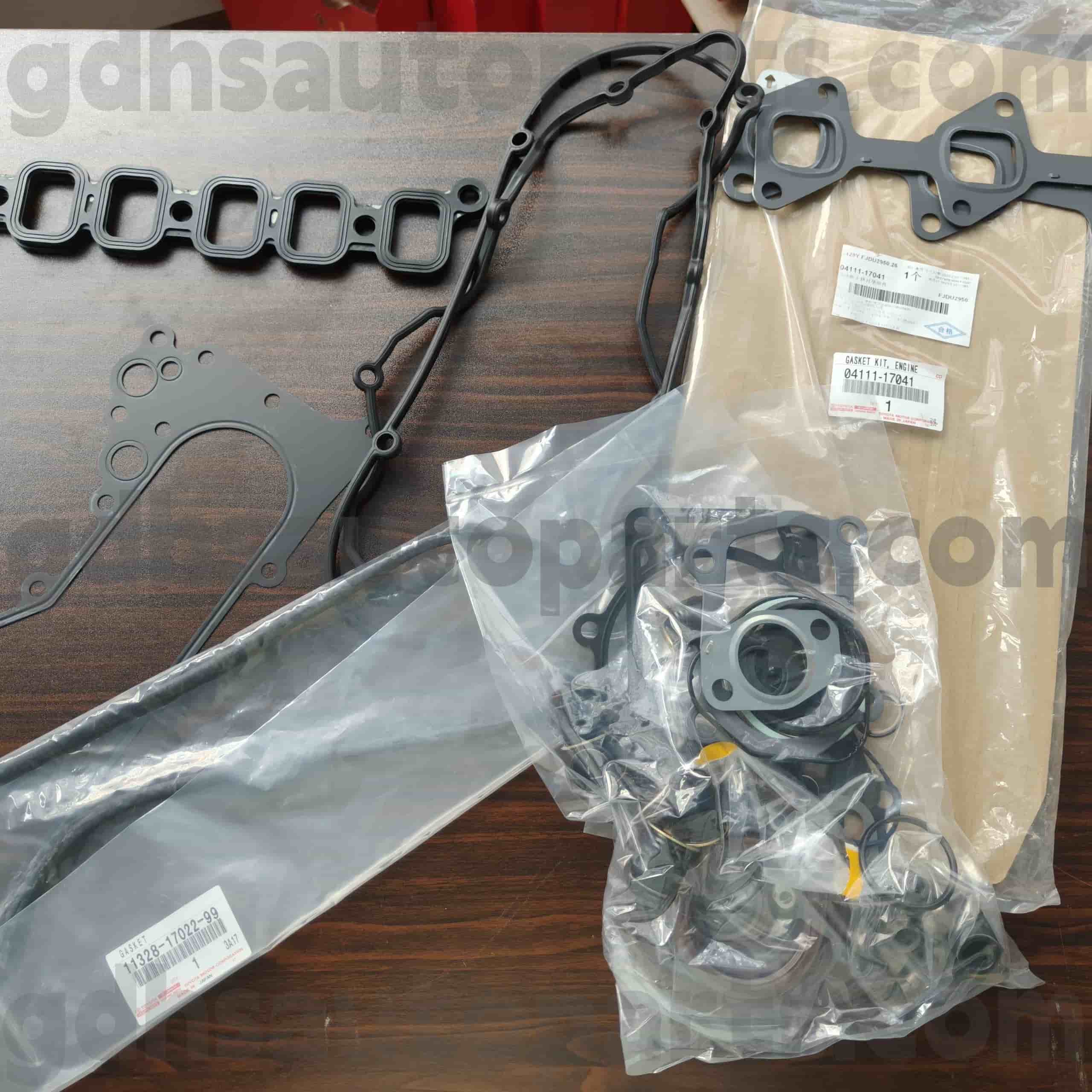0411-1704041141 टोयोटा वास्तविक पार्ट्स ईन्जिन, कोस्टर, जग्गा क्रूजर भ्यान को लागी