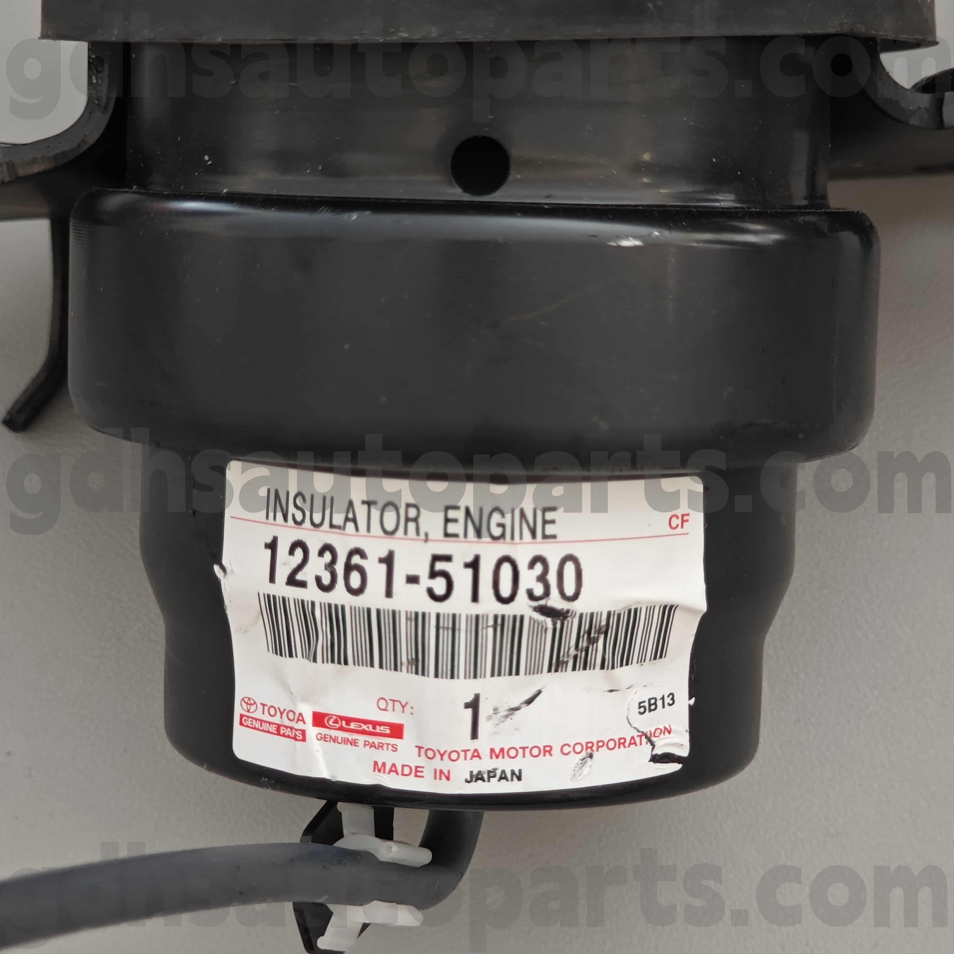 12361-510300 टोयोटा साँचो पार्ट्स फ्रन्ट फ्रन्ट फ्रन्ट फ्रन्ट अन्तर्गत, LX450D / 50700 को लागि