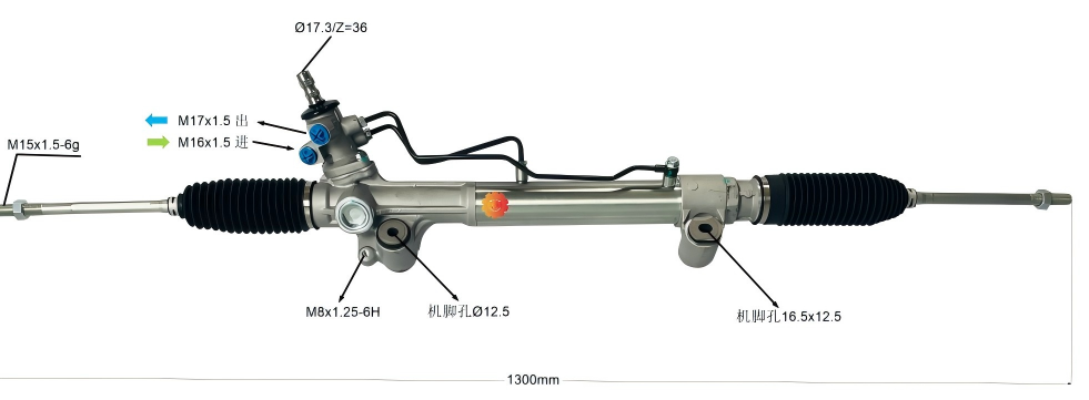 44200-0K030 अटोमोटिभ स्टीयरिङ गियर