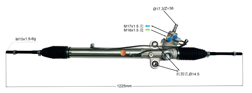 ४४२००-२६२३३ अटोमोटिभ स्टीयरिङ गियर