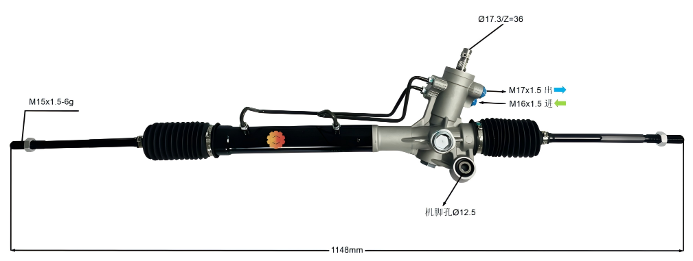 44200-42110 अटोमोटिभ स्टीयरिङ गियर