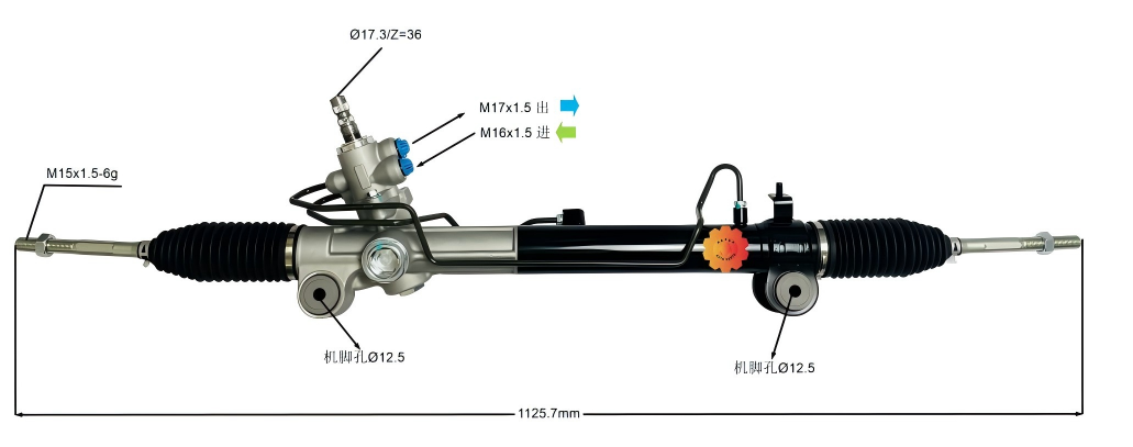 44200-48090 अटोमोटिभ स्टीयरिङ गियर