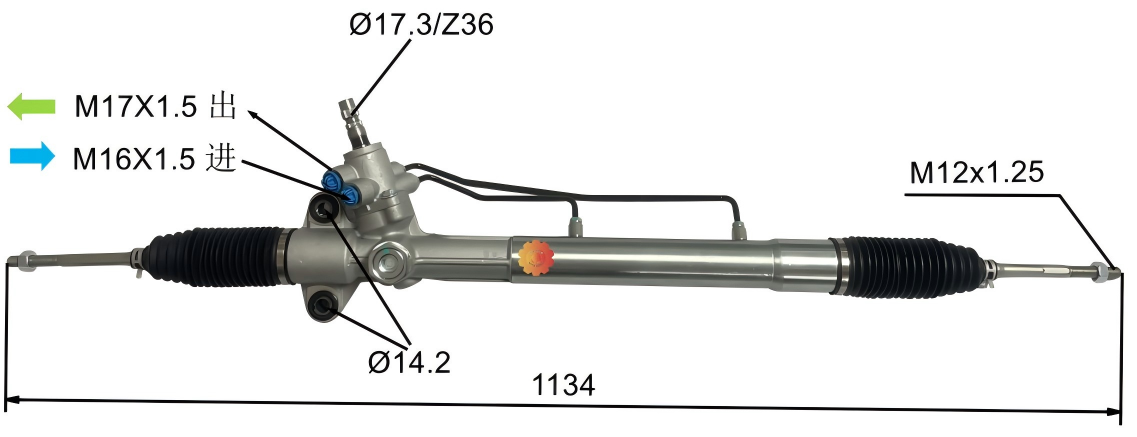 44200-BZ010 अटोमोटिभ स्टीयरिङ गियर