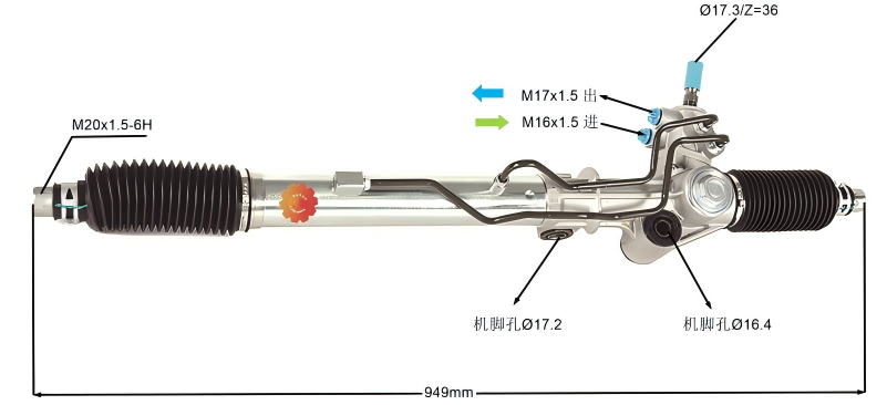 44250-60012 अटोमोटिभ स्टीयरिङ गियर